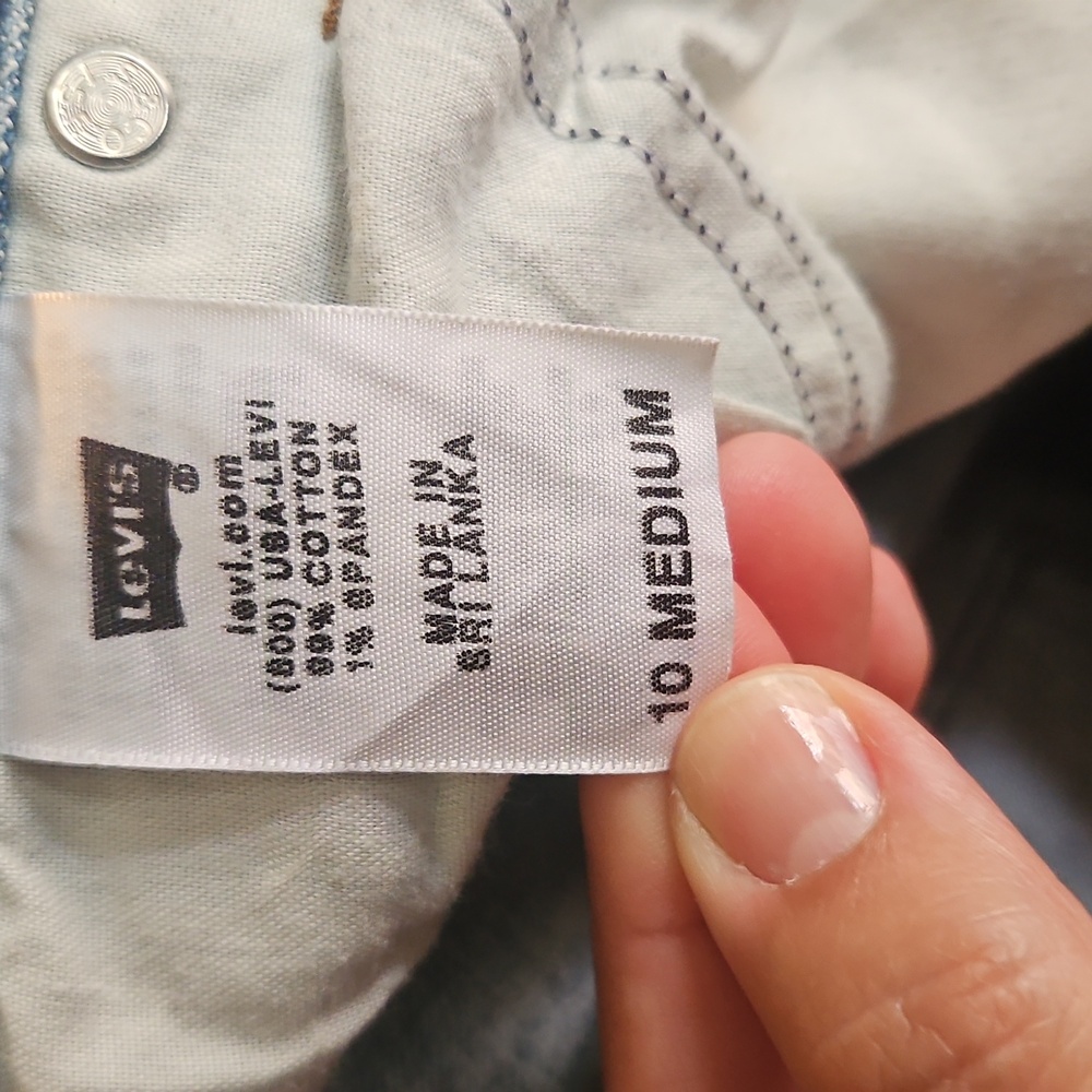 Levi's Light Blue Denim Jeans - Picture 2 of 2